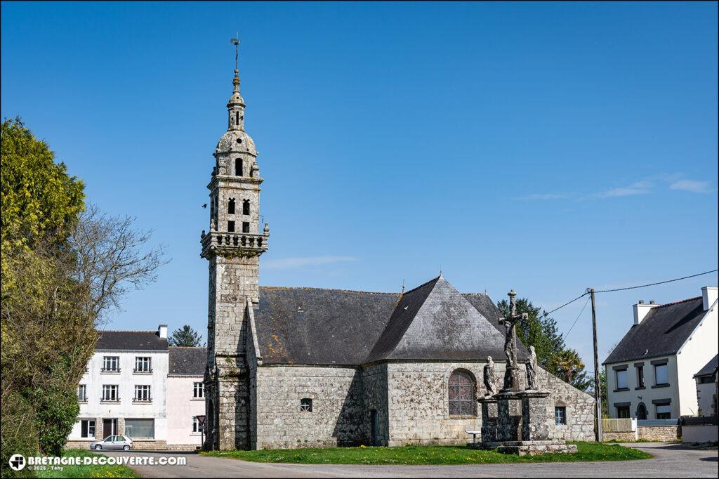La chapelle Notre-Dame du Niver sur la commune d'Édern.