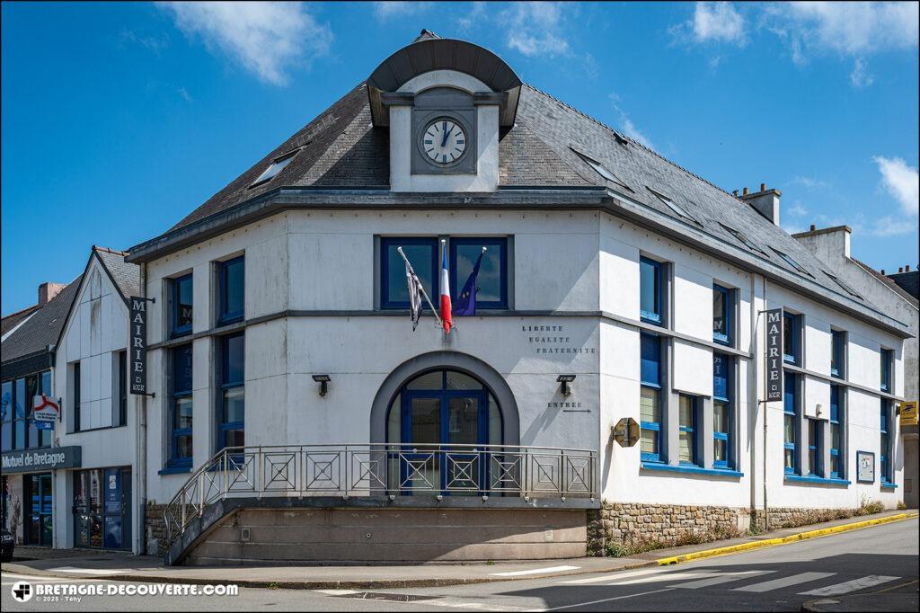 La mairie de la commune de Coray dans le Finistère.
