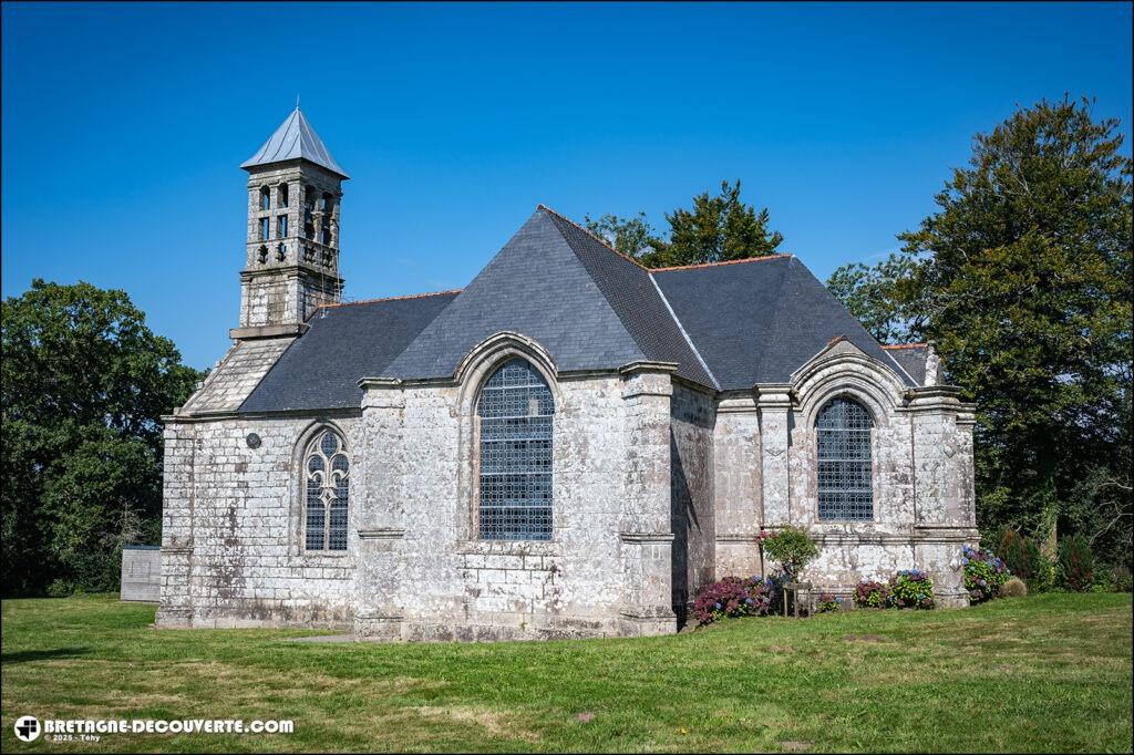 La chapelle Notre-Dame de La Boissière sur la commune de Plonéis dans le Finistère.