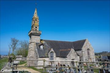 L'église paroissiale Sainte-Ediltrude de Tréflez.