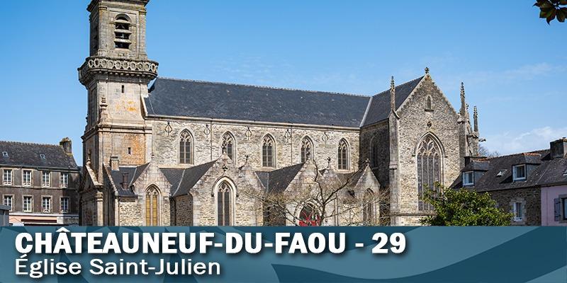 vignette de l'église de Châteauneuf-du-Faou.