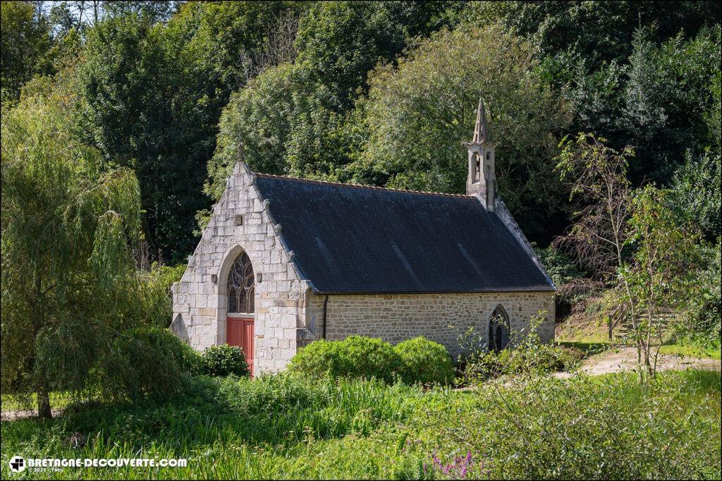 La chapelle Notre-Dame de Languillio sur la commune de Bohars.