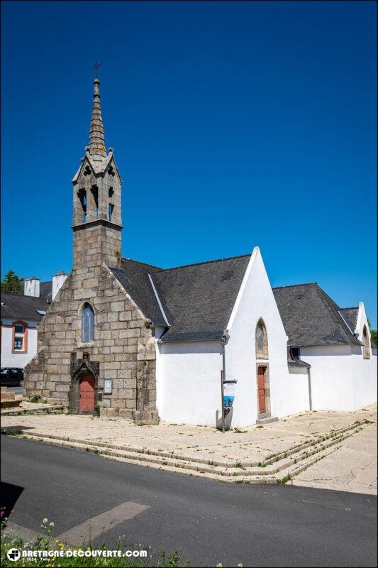 La chapelle de La Trinité sur la commune de Plouzané.