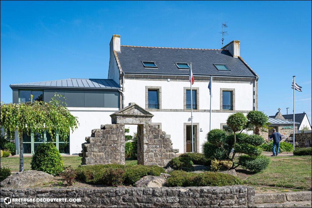 Mairie de la commune de Kerlaz dans le Finistère.