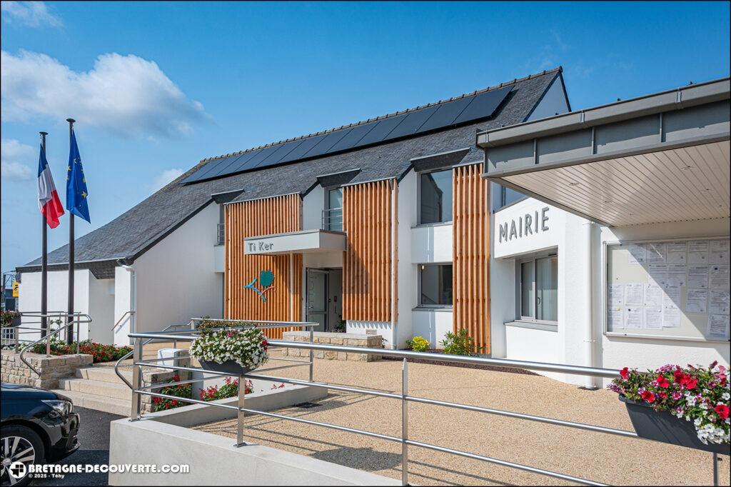 La mairie de Landudec dans le Finistère.