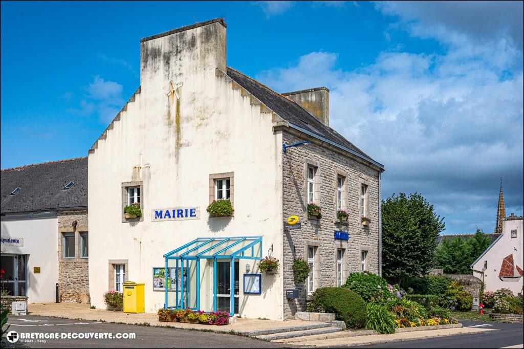 La mairie de Mahalon dans le Finistère.
