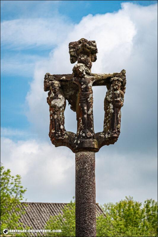 Le calvaire du cimetière de Saint-Eloy dans le Finistère.