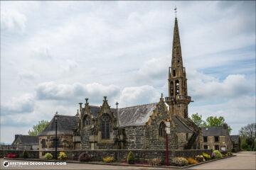 L'église paroissiale Notre-Dame-du-Fresq de la commune de Saint-Eloy.