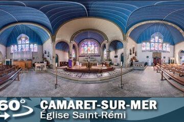 Vignette de la visite virtuelle de l'église Saint-Rémi de Camaret-sur-Mer.