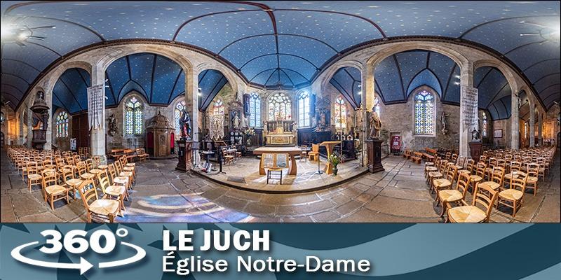 Vignette de la visite virtuelle de l'église Notre-Dame de Le Juch.