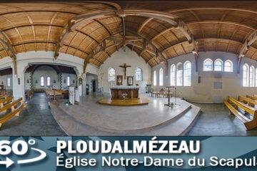 Vignette de la visite virtuelle de l'église Notre-Dame du Scapulaire de Ploudalmézeau.