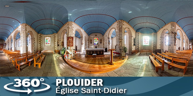 Vignette de la visite de l'église de Plouider.
