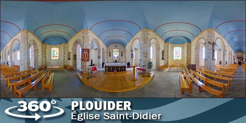 Vignette de la visite de l'église de Plouider.