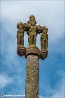 Le calvaire du cimetière de la commune de Saint-Laurent.