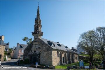L'église Saint-Éloi sur la commune de Roscanvel dans le Finistère.