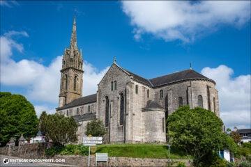 L'église paroissiale Sainte-Candide de Scaër dans le Finistère.