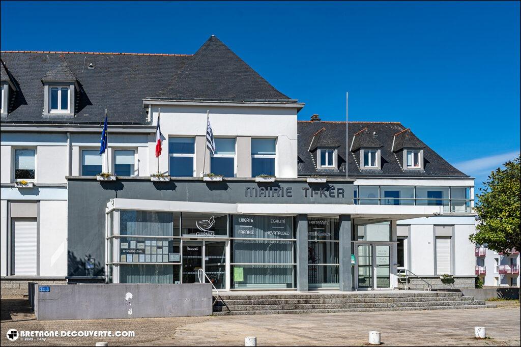 La mairie de la commune de Guipavas dans le Finistère.