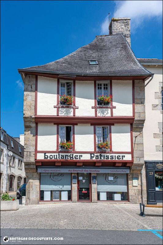 Maison à colombage sur la commune de Lesneven.