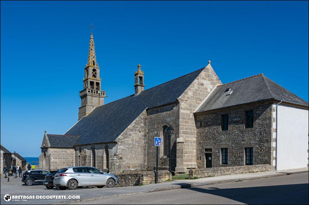 L'église Saint-Budoc sur la commune de Porspoder.