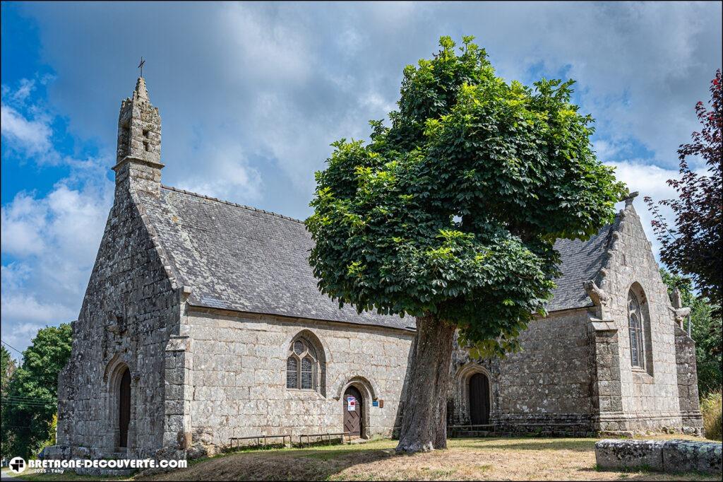 La chapelle Saint-Maudez sur la commune de Lanvellec.