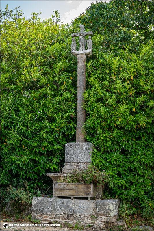 La croix de Croaz Martin sur la commune de Plouzélambre.