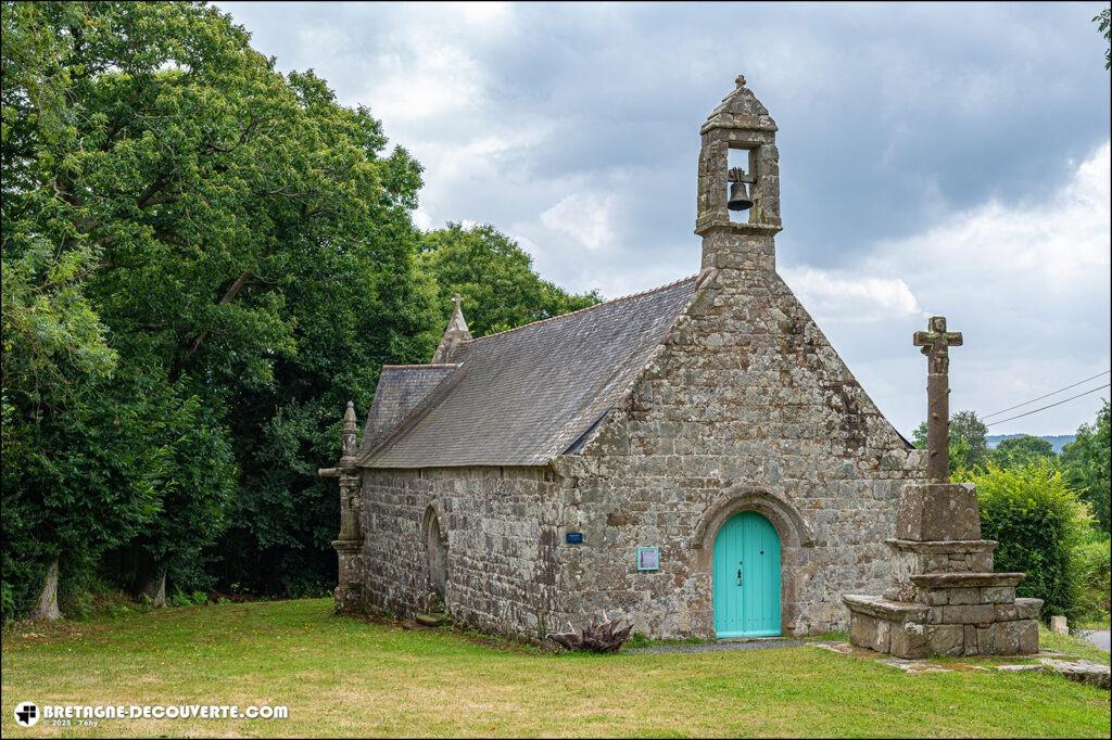 La chapelle de la Trinité sur la commune du Vieux-Marché.