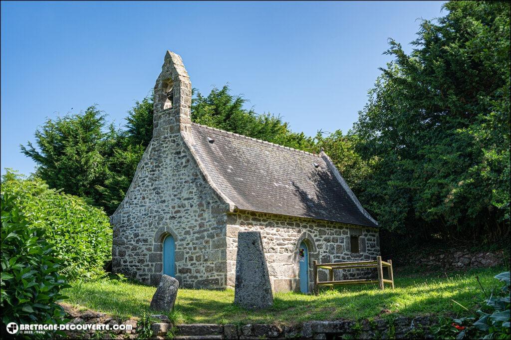 La chapelle de Prad-Pol sur la commune de Plouguerneau.