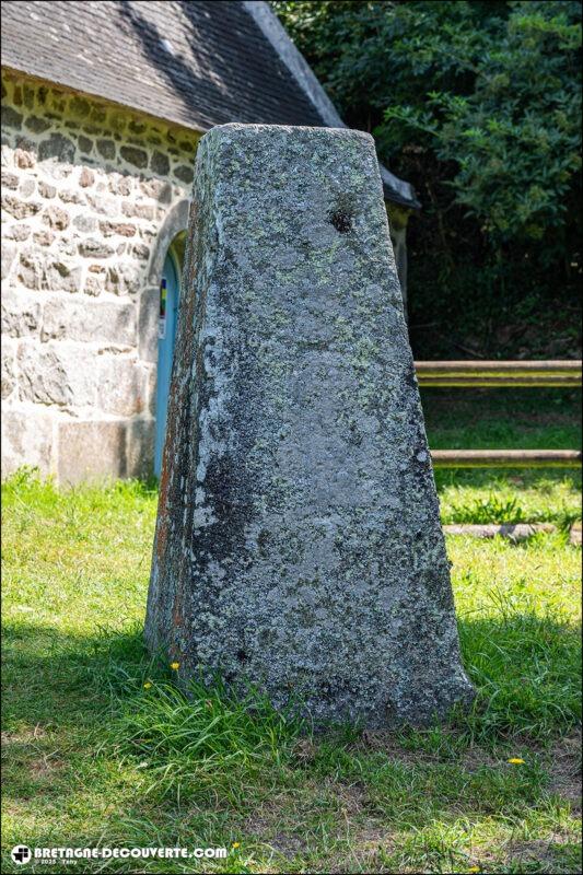 La stèle de Prad-Pol sur la commune de Plouguerneau.