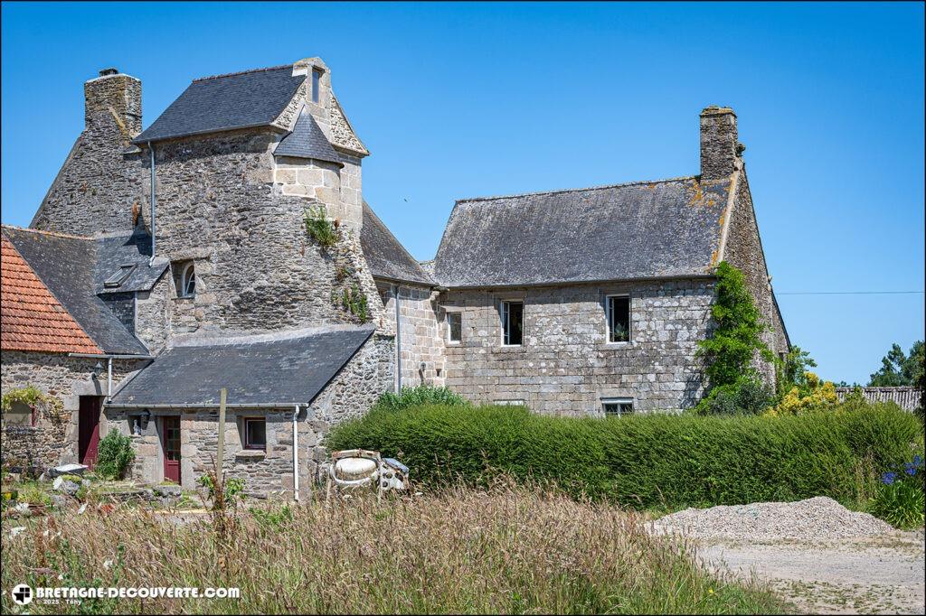 Le manoir de Gicquelleau sur la commune du Folgoët.