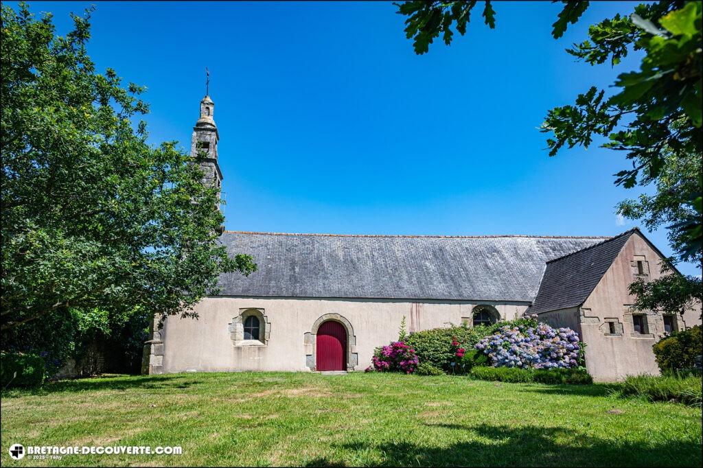 La chapelle Saint-Vellé sur la commune du Folgoët.
