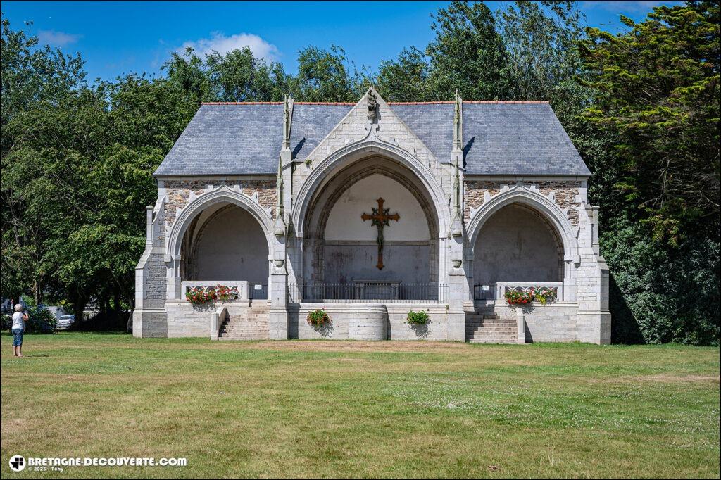 La chapelle des pardons sur la commune du Folgoët.