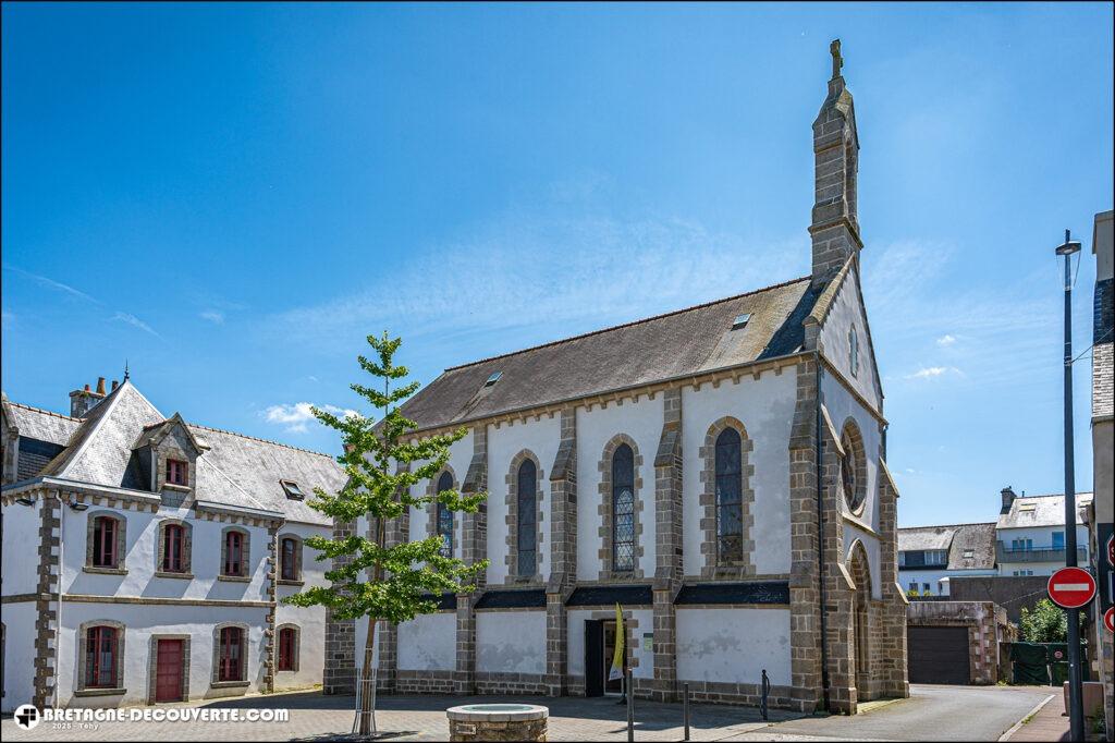 La chapelle Saint-Joseph sur la commune de Lesneven.