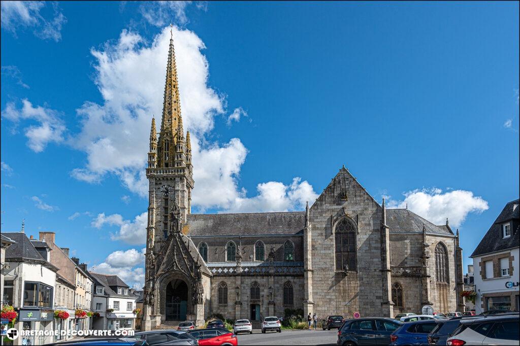 L'église Saint-Thivisiau sur la commune de Landivisiau.