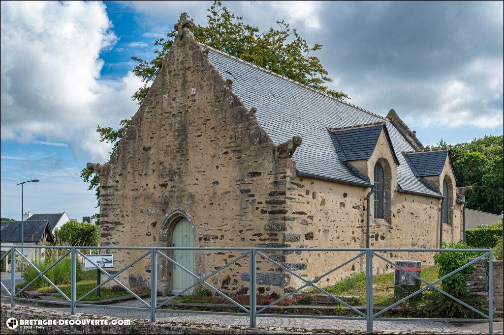 La chapelle Saint-Herbot sur la commune de Taulé.