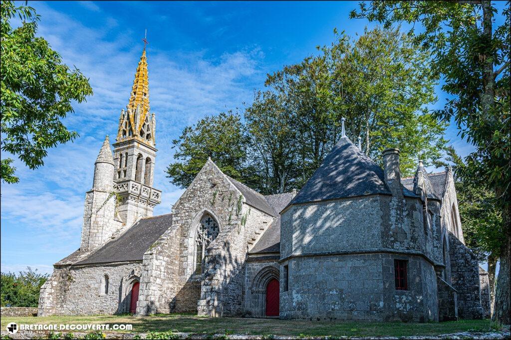 La chapelle Notre-Dame de Kérinec à Poullan-sur-Mer.