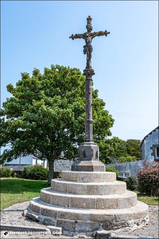 La croix de mission de l'église sur la commune de Beuzec-Cap-Sizun.