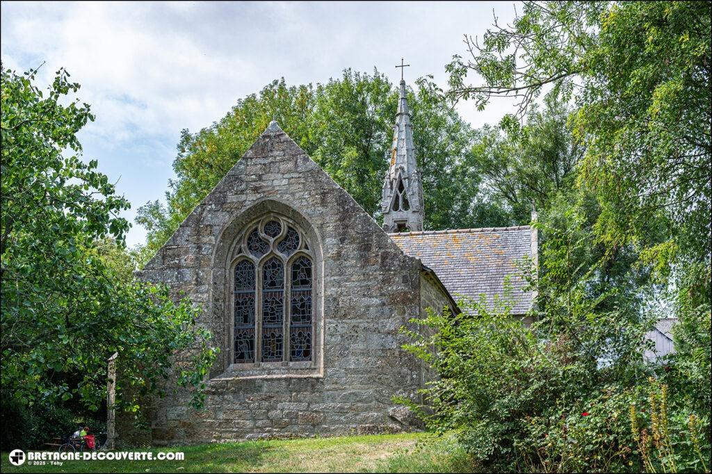 La chapelle Saint-Conogan sur la commune de Beuzec-Cap-Sizun.