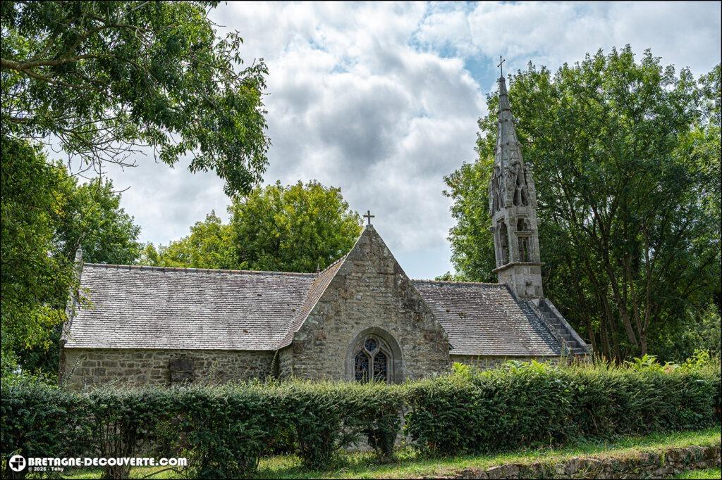 La chapelle Saint-Conogan sur la commune de Beuzec-Cap-Sizun.