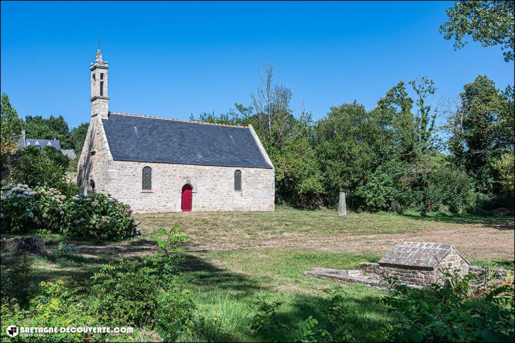 La chapelle Sainte-Espérance sur la commune de Beuzec-Cap-Sizun.