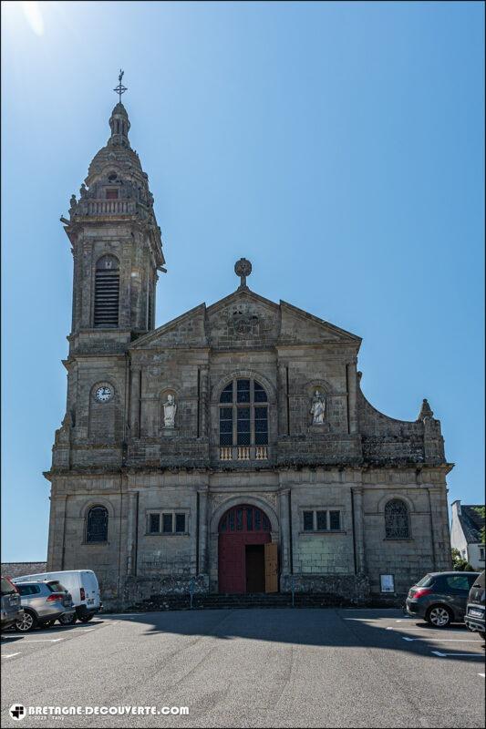 L'église Saint-Joseph sur la commune d'Audierne.