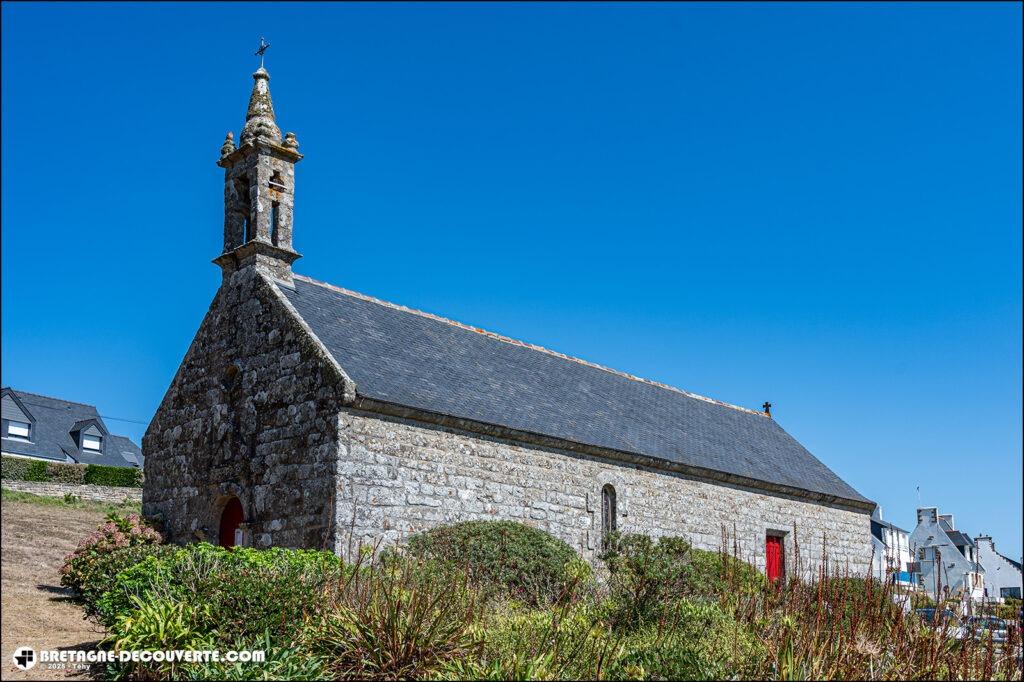 La chapelle Sainte-Edwette sur la commune d'Audierne.