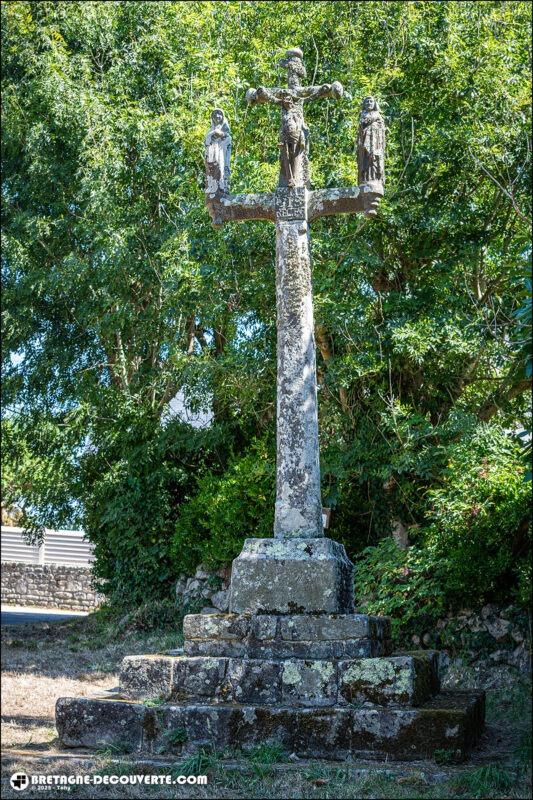 Le calvaire Sainte-Edwette sur la commune d'Audierne.