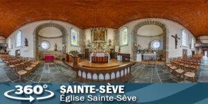 Visite virtuelle de l'église de Sainte-Sève.