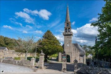 L'église Saint-Ildut sur la commune de Lanildut.