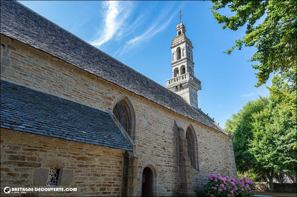 La chapelle de Kersaint sur la commune de Landunvez